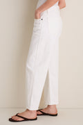 White Jamie Ankle Curve Jean