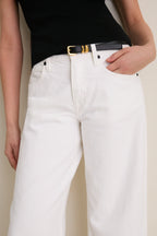 White Jamie Ankle Curve Jean