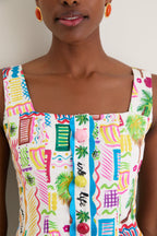 Multi Bunya Dress