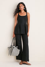 Black Syna Top