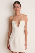 Ecru Rhia Mini Dress