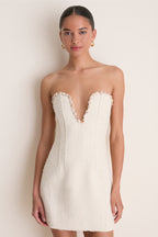 Ecru Rhia Mini Dress