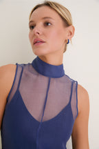 Navy Auden Dress