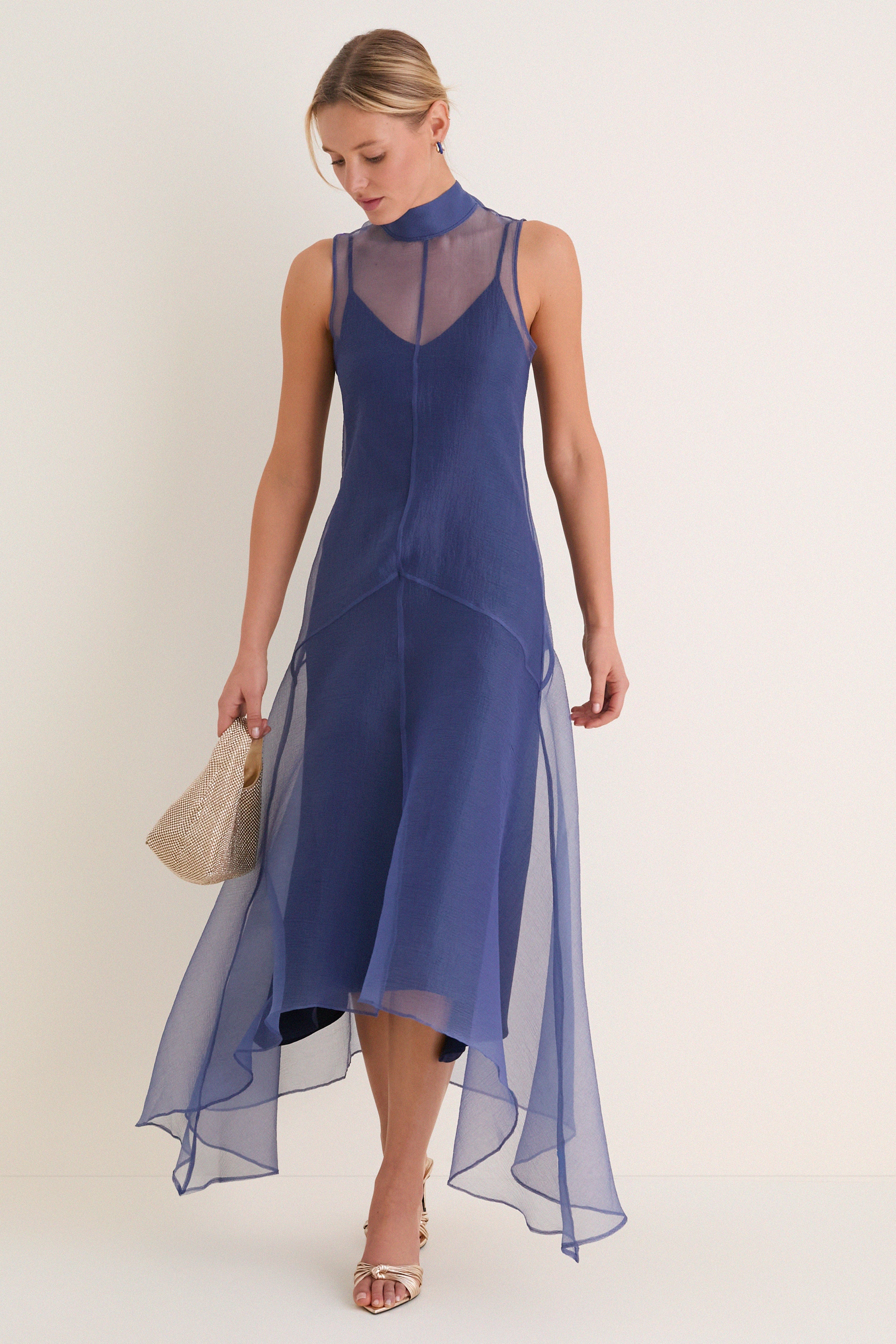 Navy Auden Dress