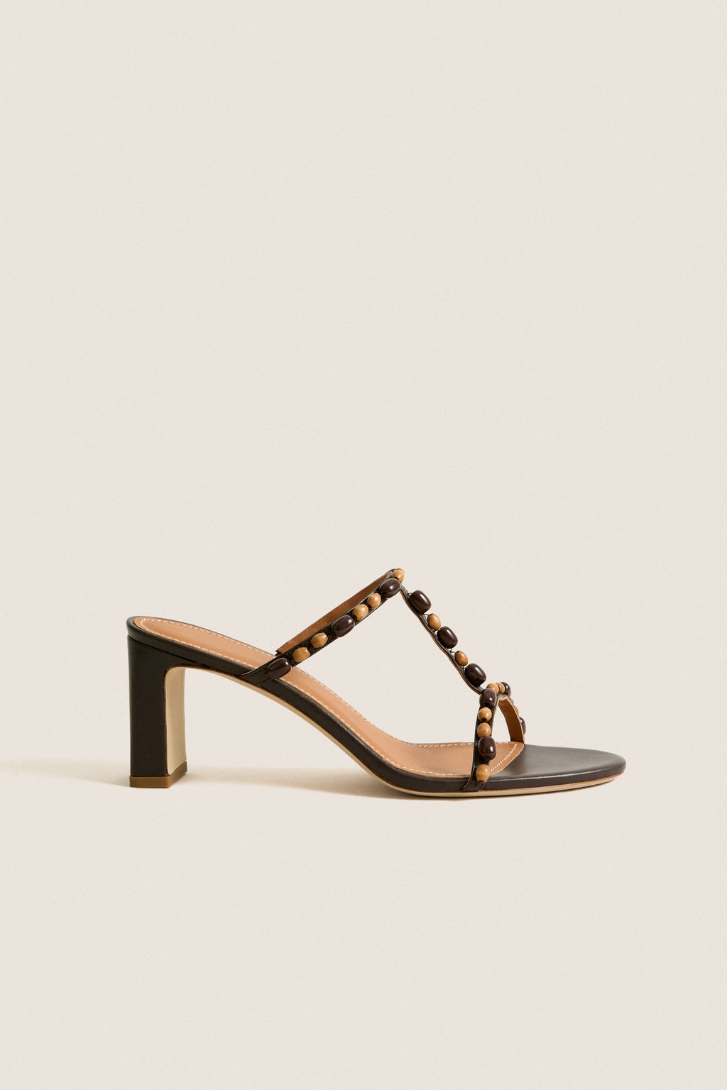 Wood Beads Talita Heel