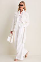 Nevis Linen Top Coat
