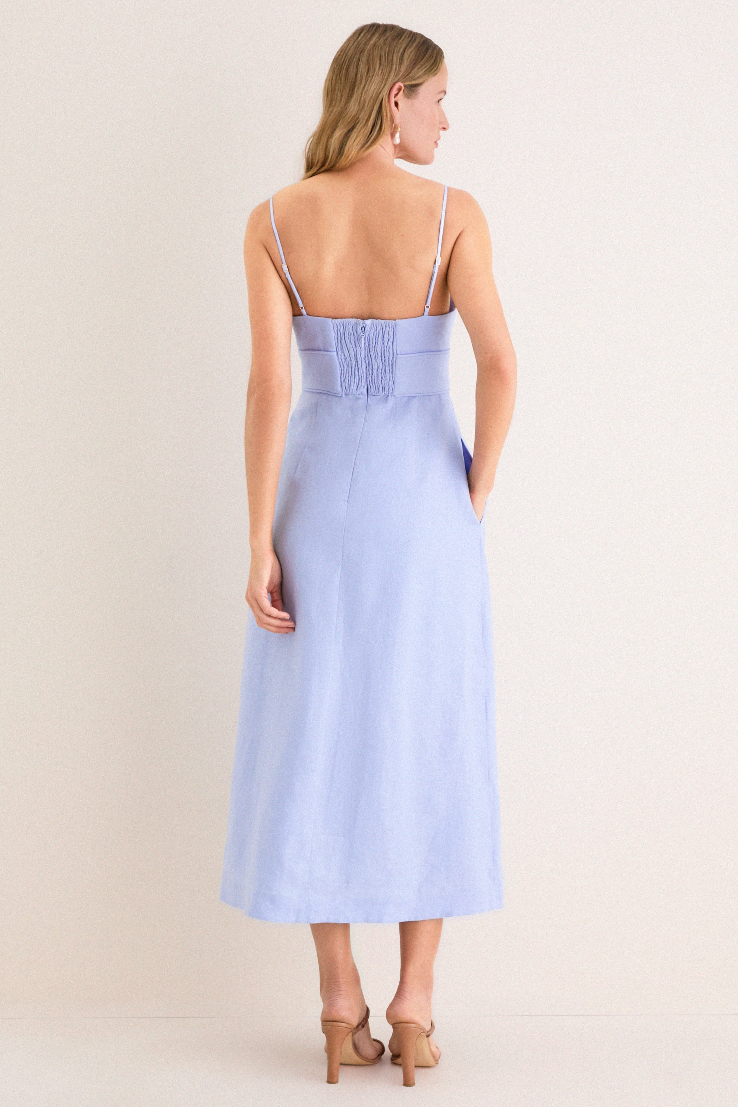 Sky Luna Midi Dress