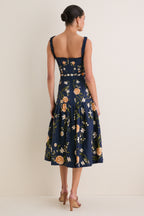 Valle Nispero Midi Dress