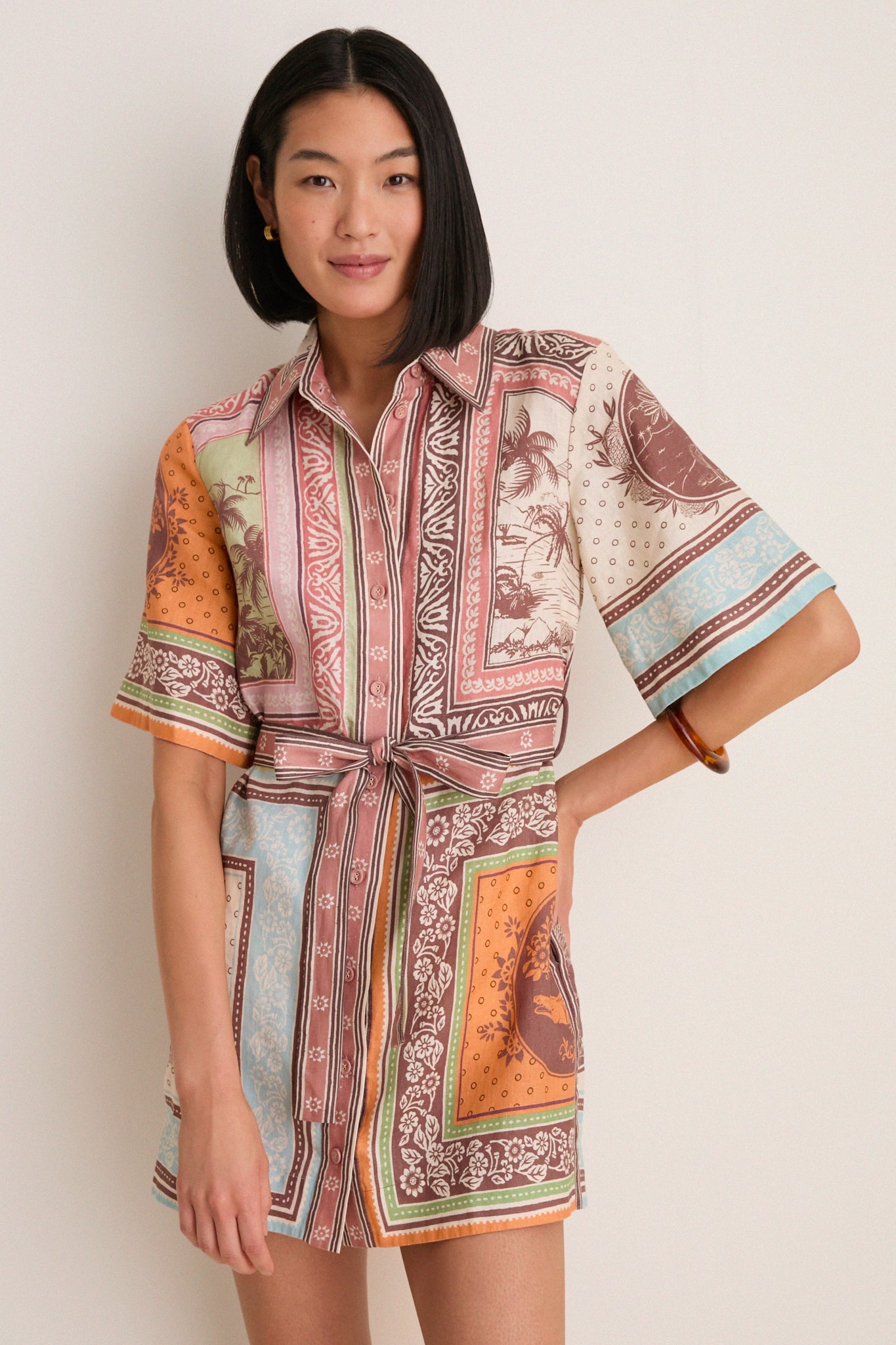 Multi Alberta Mini Dress