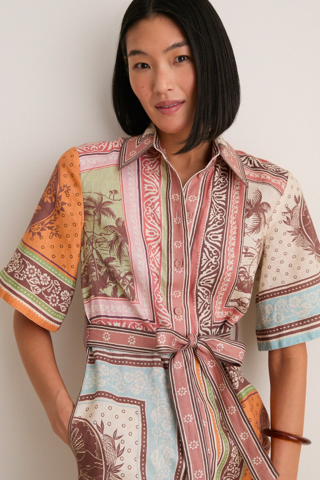 Multi Alberta Mini Dress