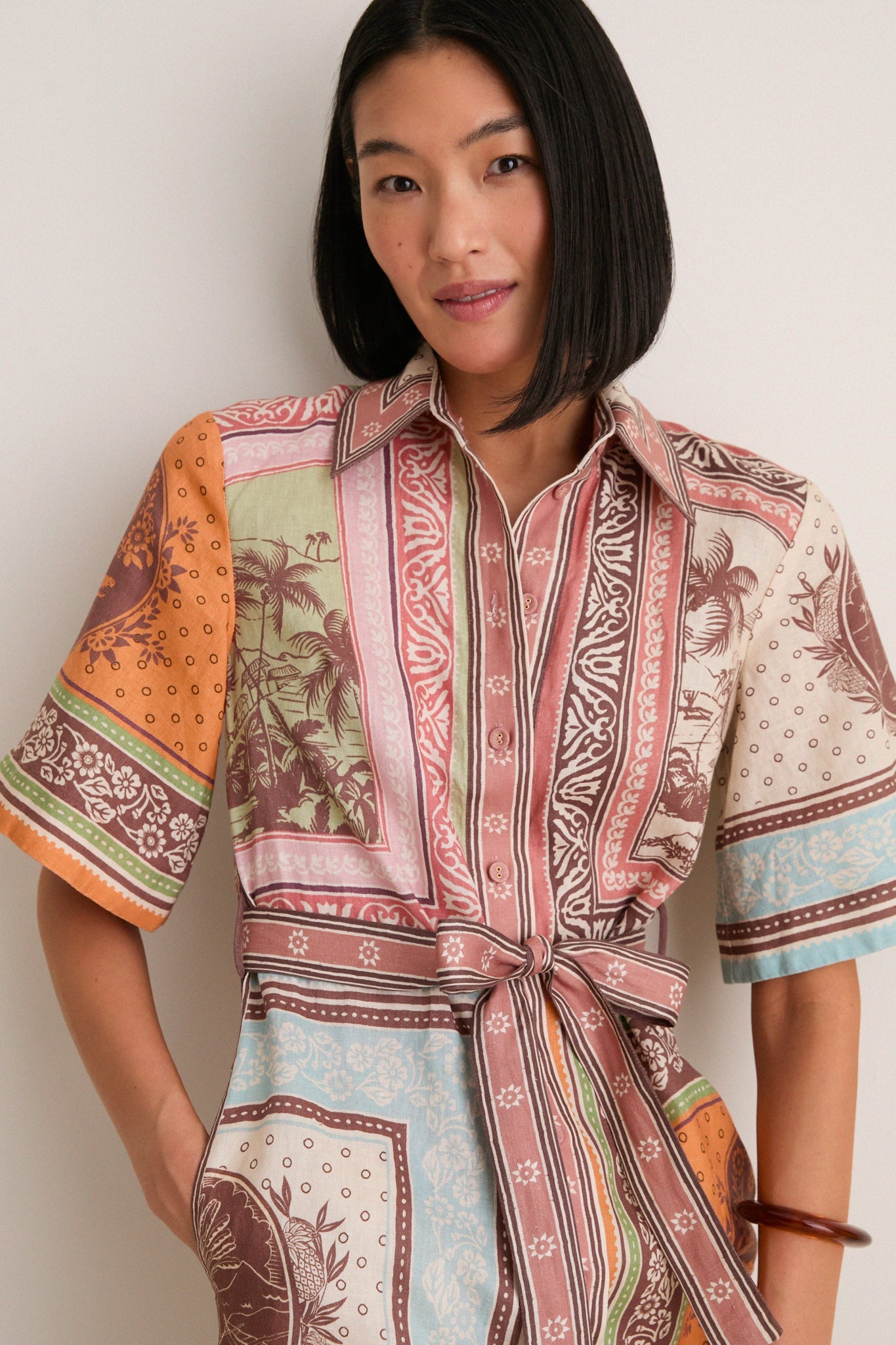 Multi Alberta Mini Dress