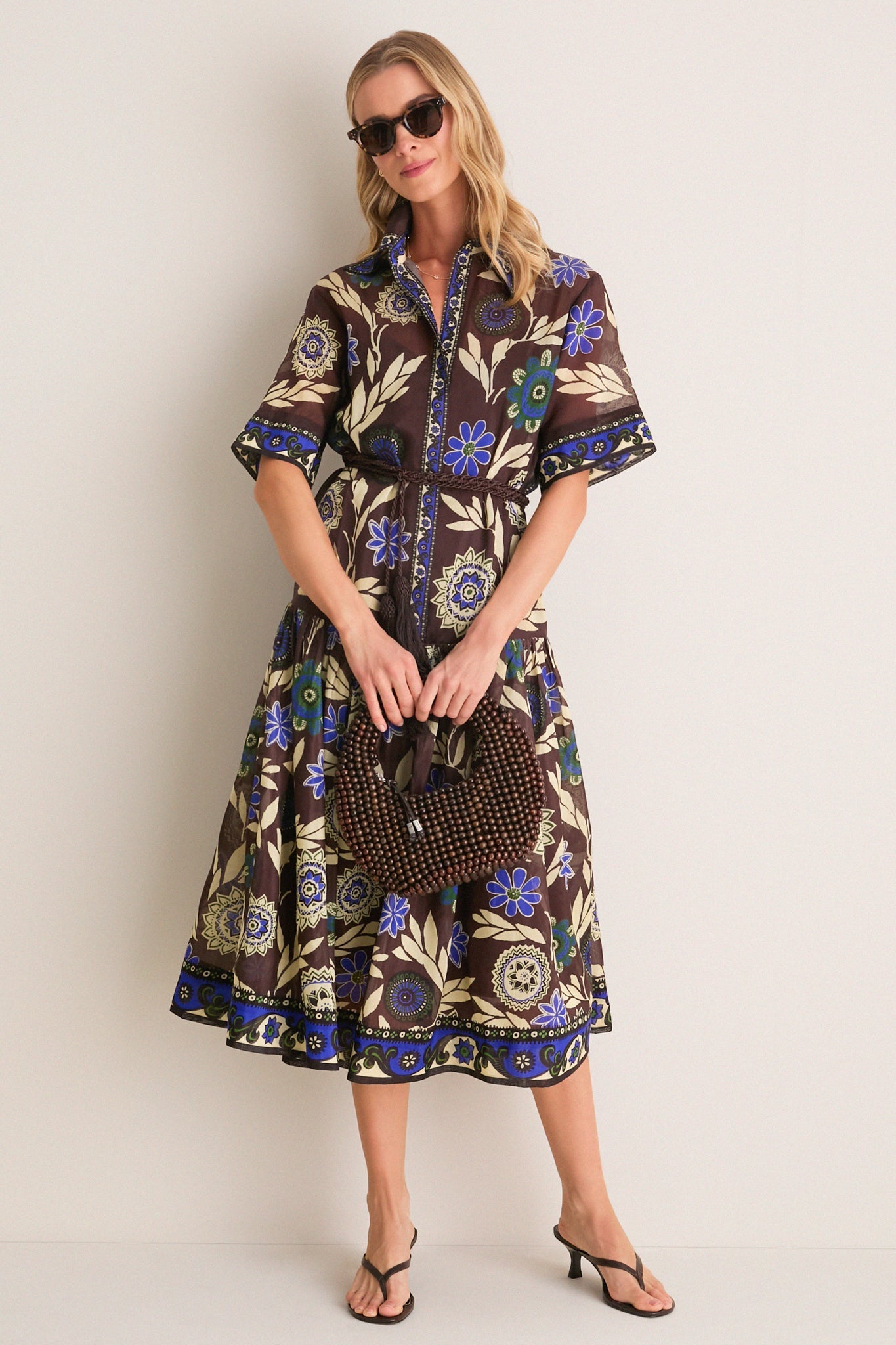 Chocolate Jasper Shirtdress