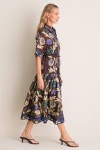 Chocolate Jasper Shirtdress