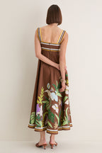 Chocolate Alfie Twist Sundress
