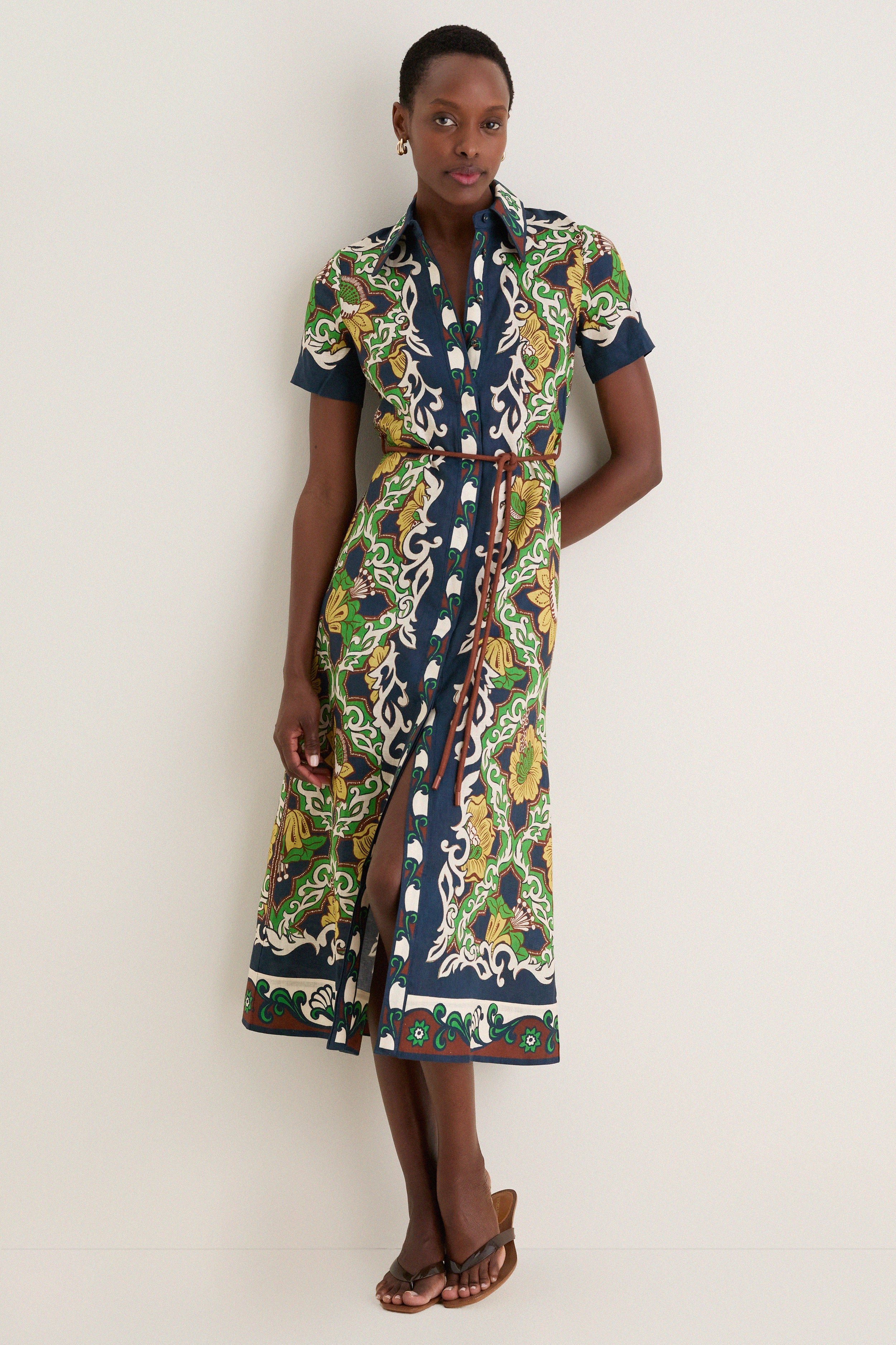 Multi Liana Shirtdress