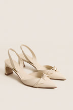 Eggshell Clarita Arch 60 Heels