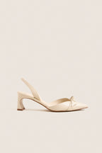 Eggshell Clarita Arch 60 Heels
