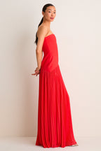 Red Sunniva Dress