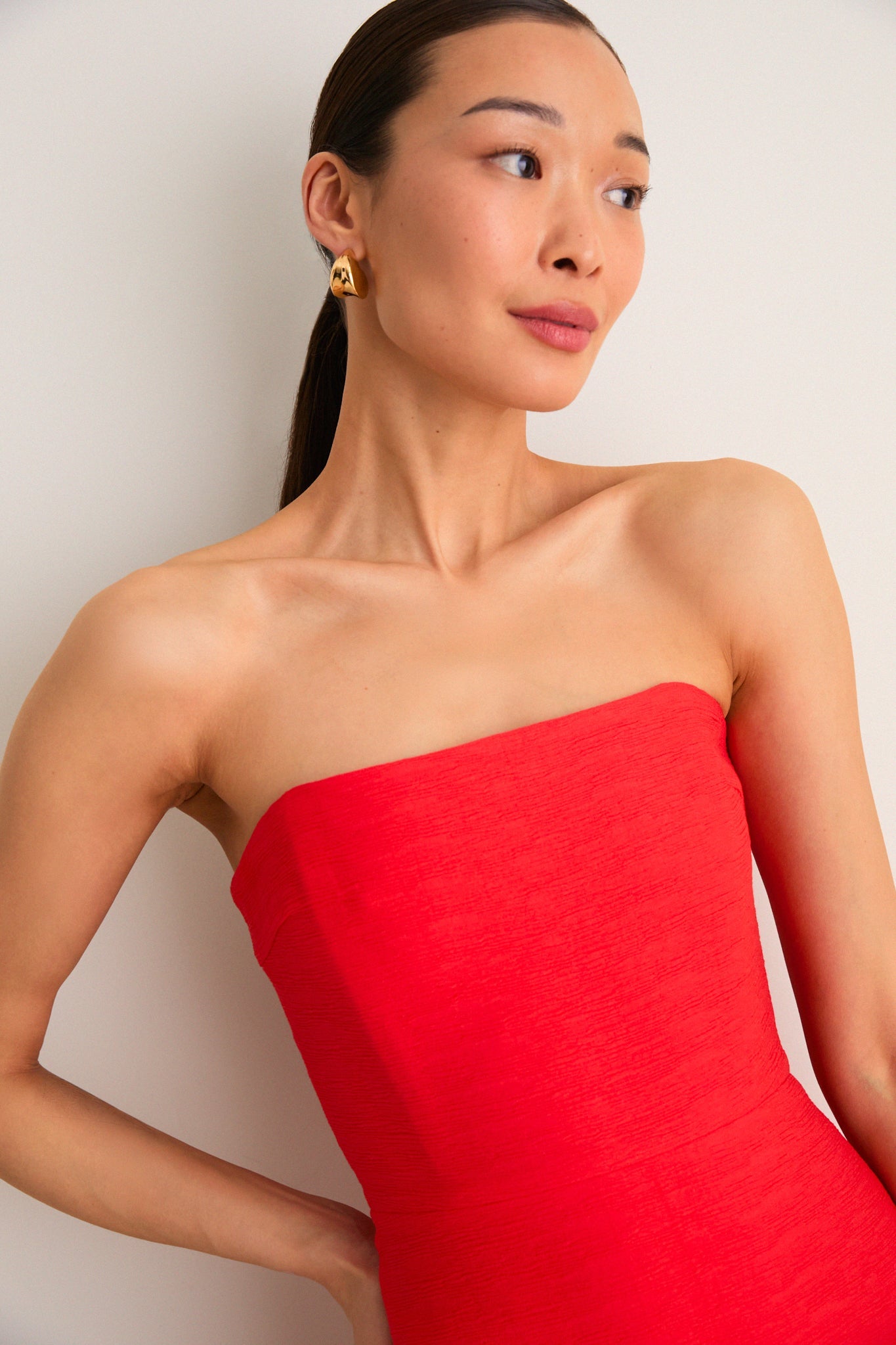 Red Sunniva Dress