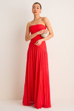 Red Sunniva Dress