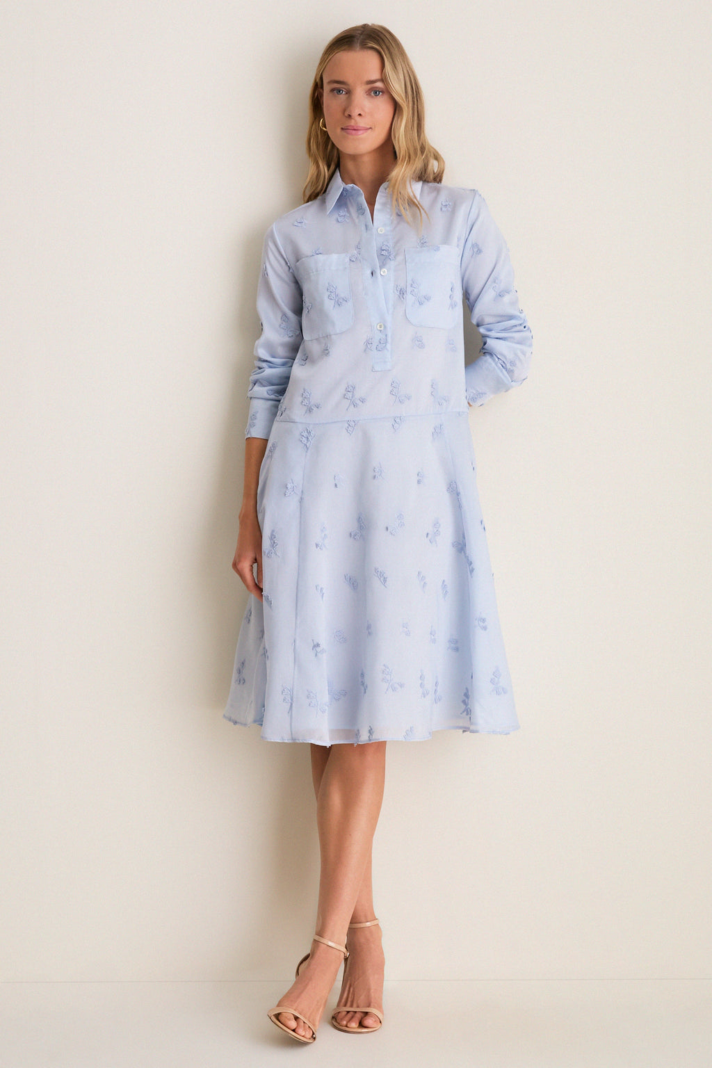 Glacial Blue Carmel Dress