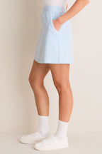 Light Blue 17 Inch Performance Stretch Woven Dawn Golf Skirt