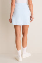Light Blue 17 Inch Performance Stretch Woven Dawn Golf Skirt