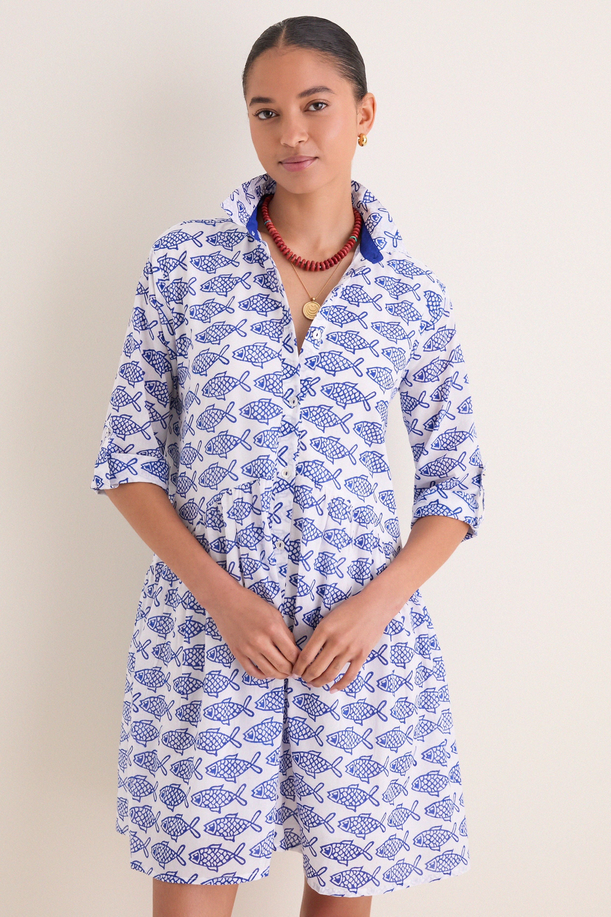 Blue Coi Deauville Short Dress