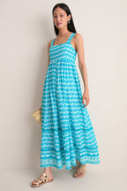Green Isla Lily Maxi Dress