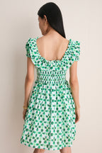 Green Aura Lowen Dress
