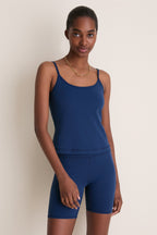 Navy Compression Spandex Sofia Cami
