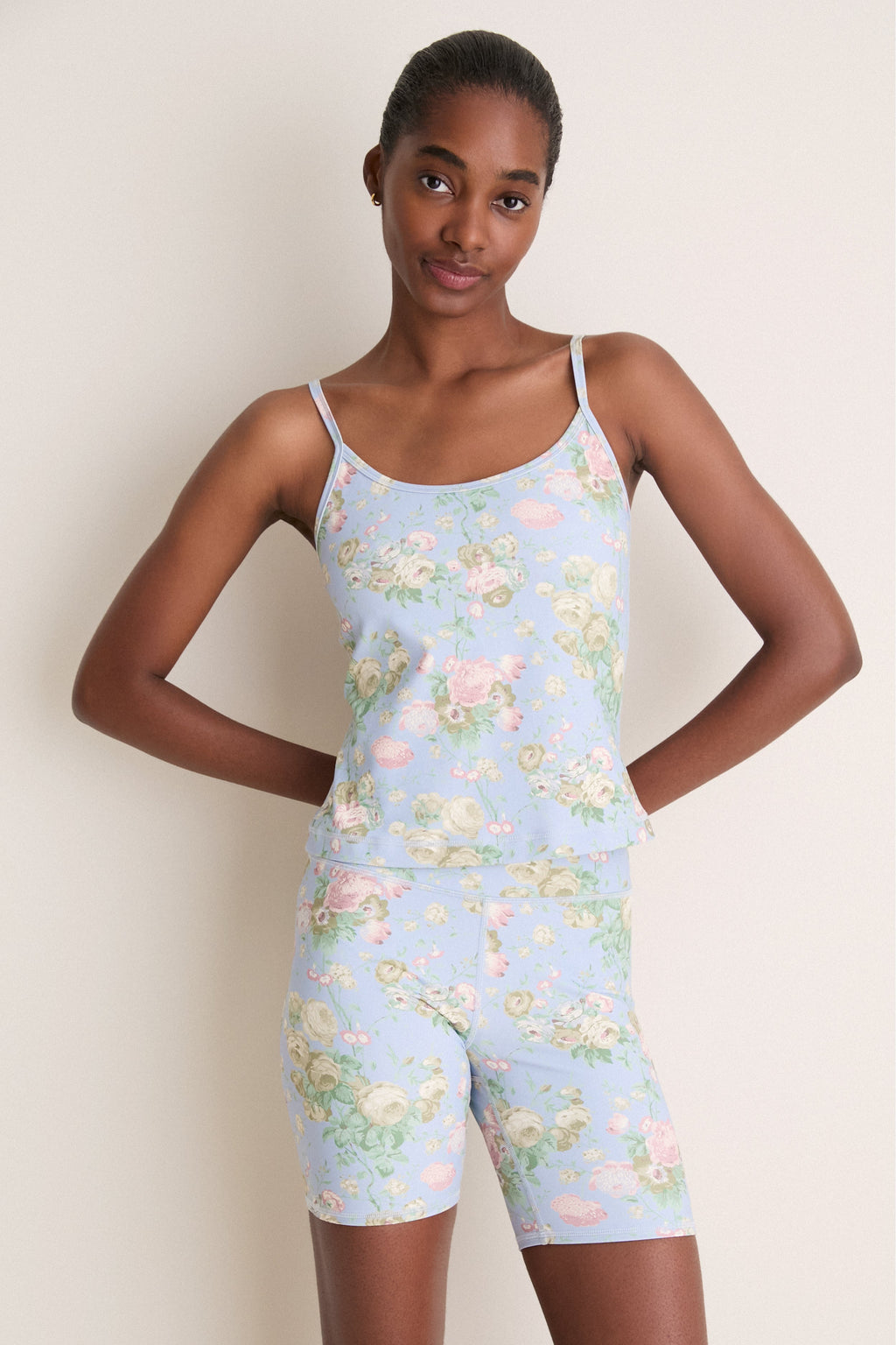 Clubhouse Chintz Compression Spandex Sofia Cami