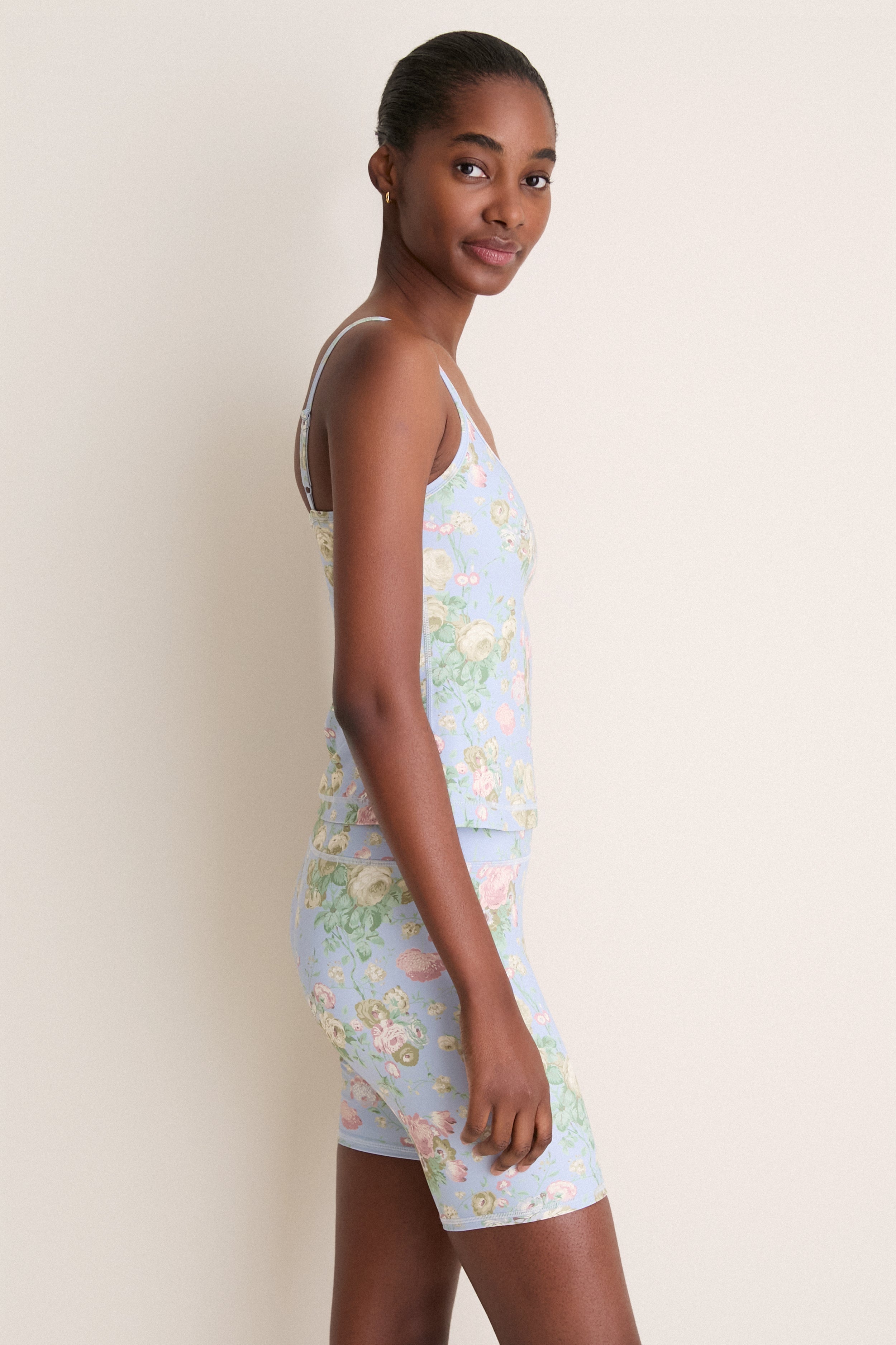 Clubhouse Chintz Compression Spandex Sofia Cami