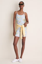 Clubhouse Chintz Compression Spandex Sofia Cami