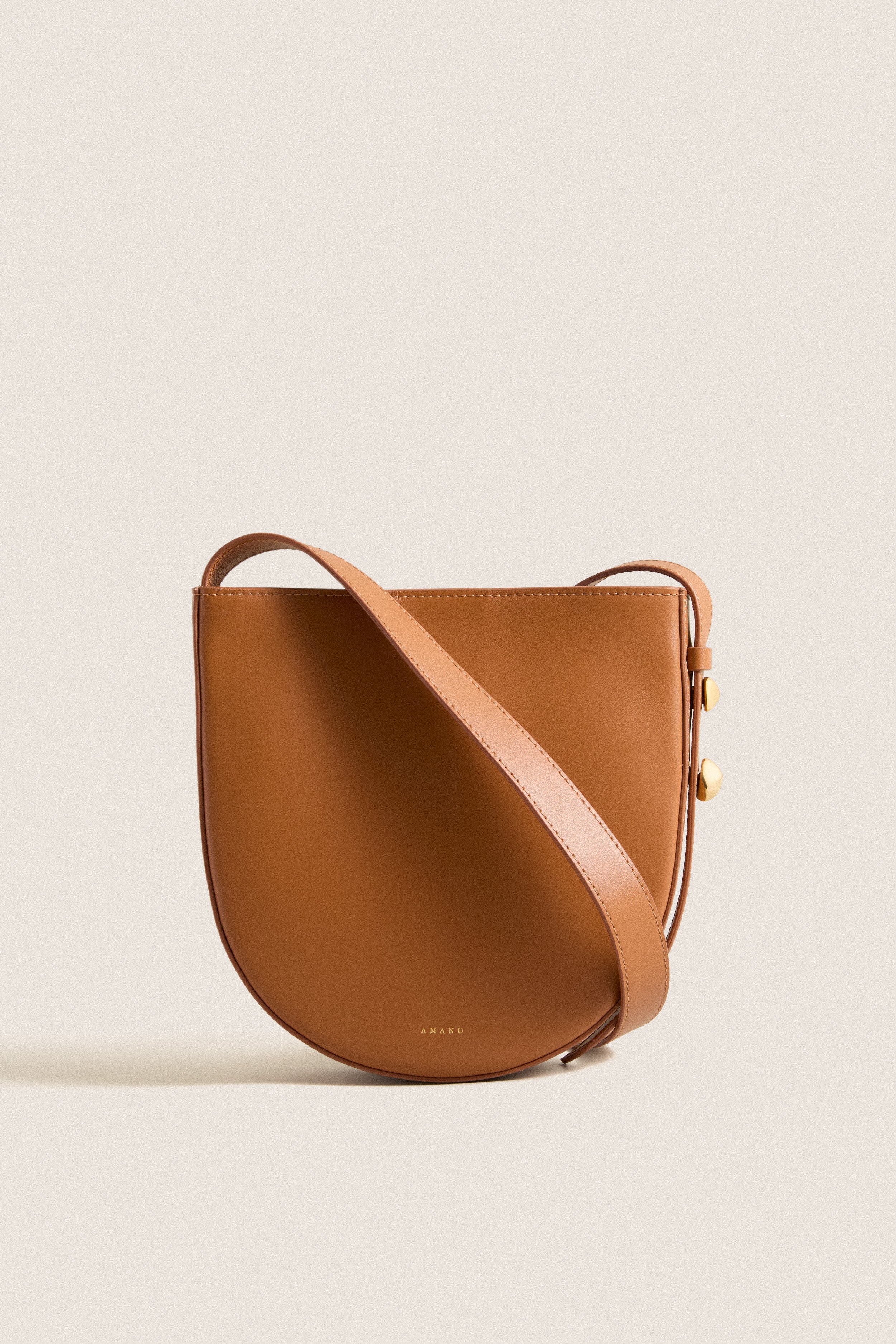 Cognac Leather Nigeria Crossbody