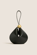 Black Leather Zambia Bag