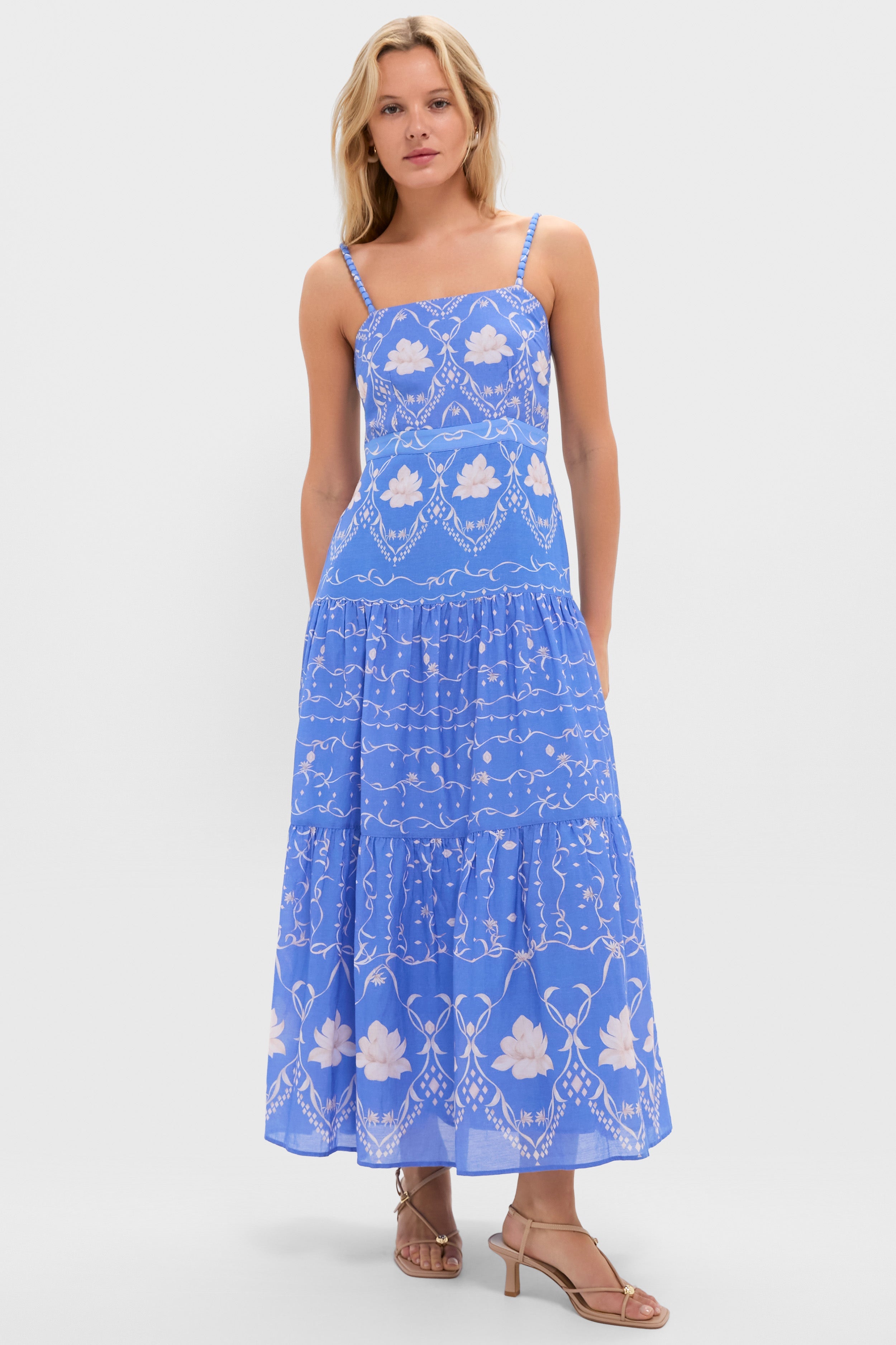 Sea Petal Asher Midi Dress