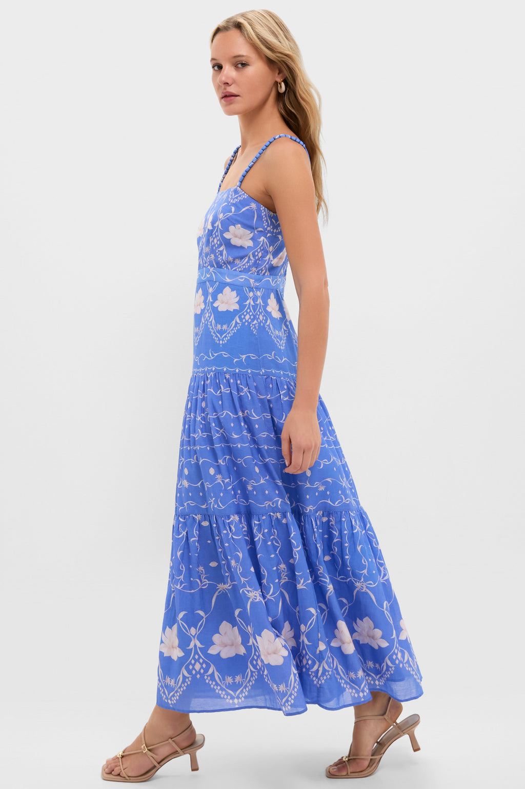 Sea Petal Asher Midi Dress