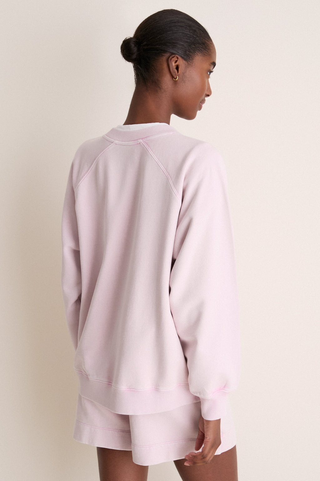 Washed Pink Katarina Crewneck