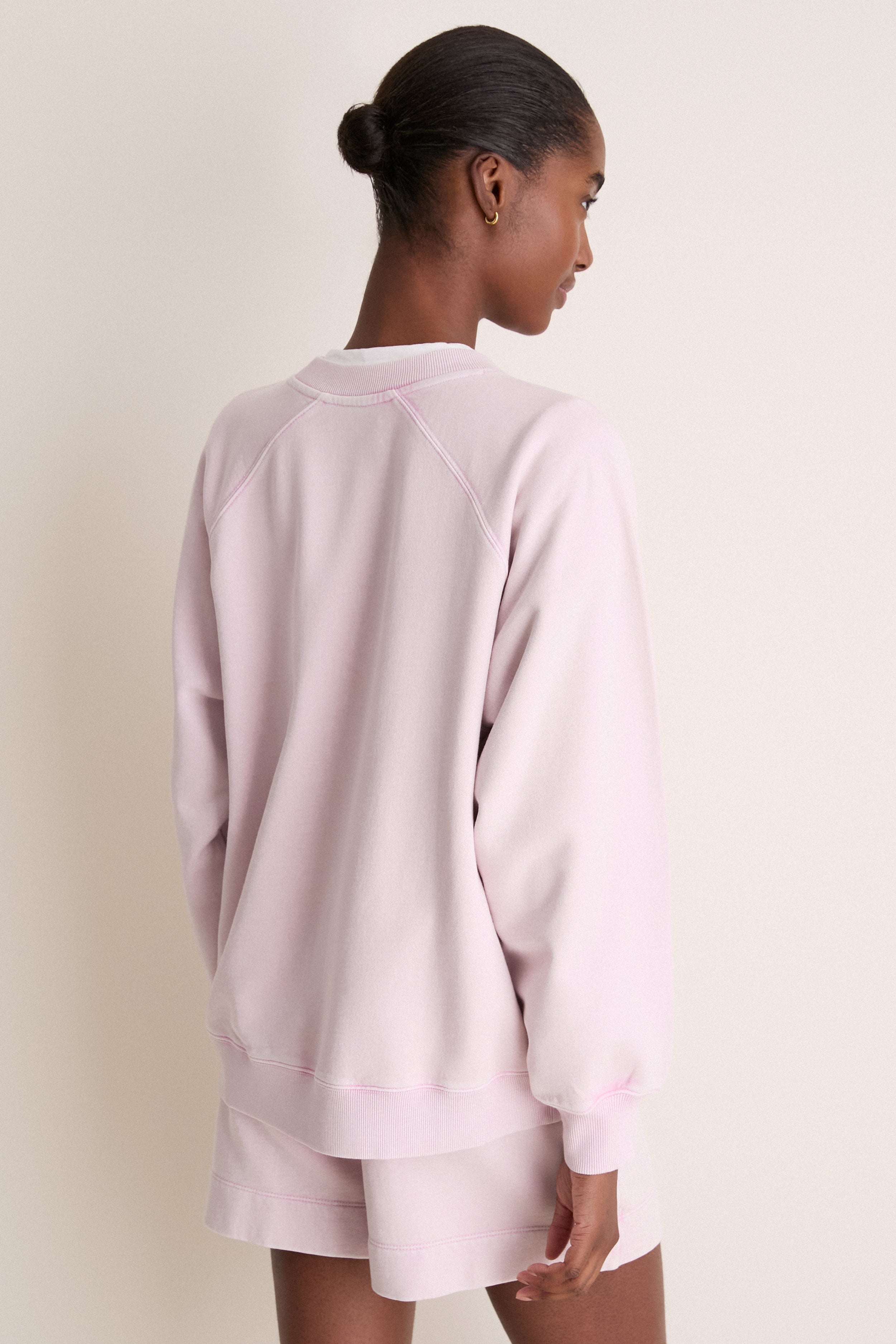 Washed Pink Katarina Crewneck