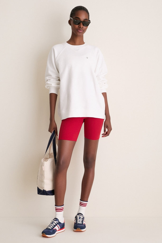 Red Compression Spandex Mac Bike Short