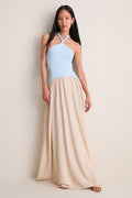 Seabreeze Dune Jordan Halter Dress