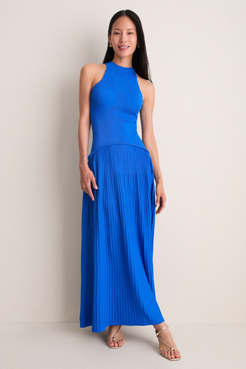 Olympian Blue Isola Maxi Dress