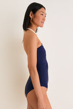 Navy and Ivory Saint Tropez One Piece