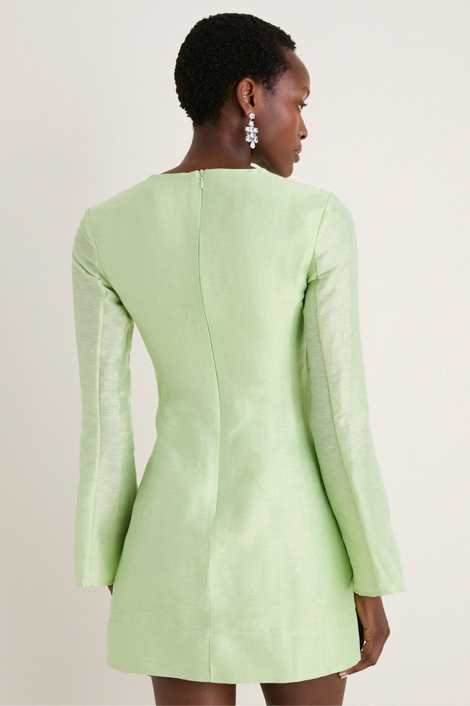 Juniper Green Suzanne Applique Mini Dress