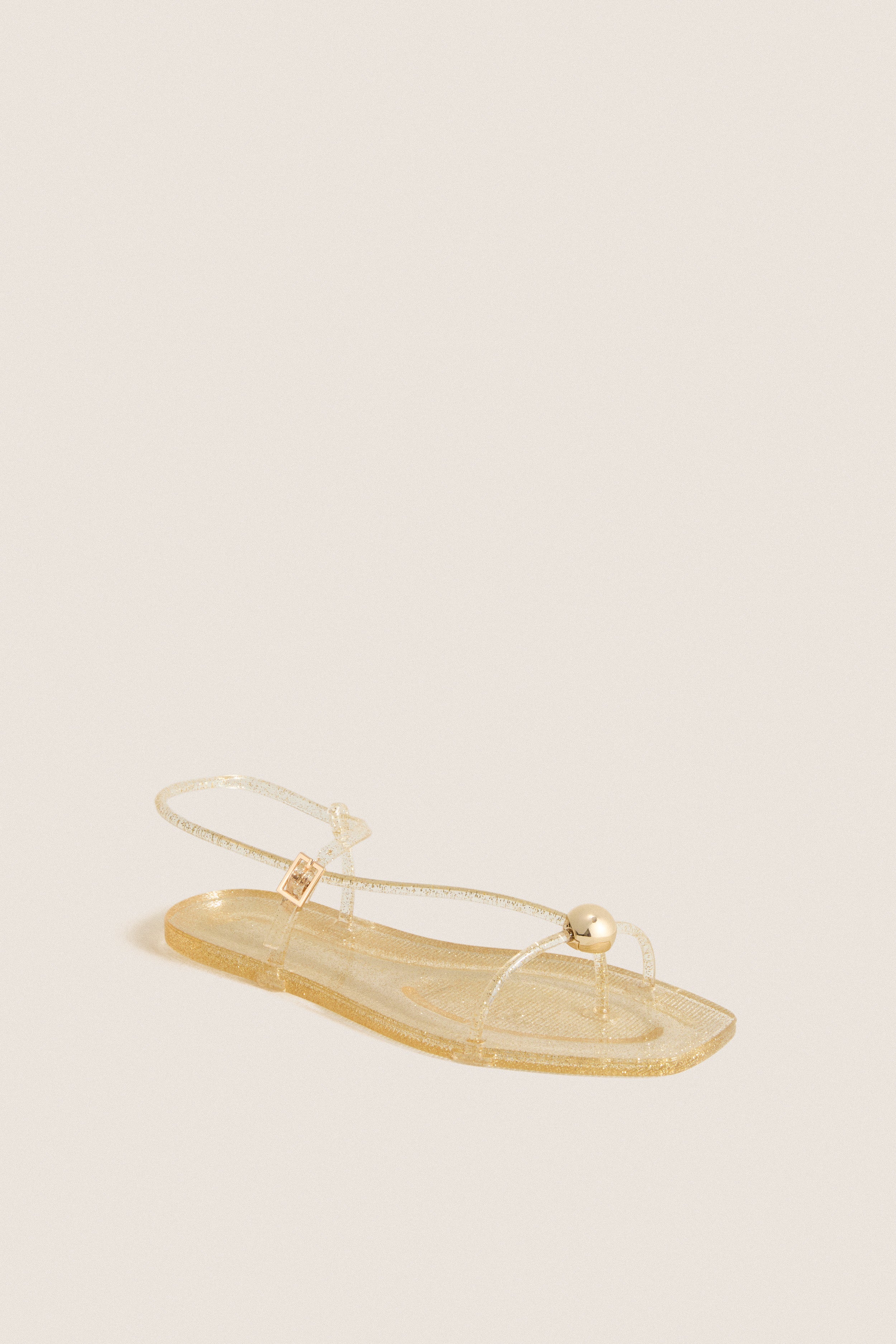 Champagne Dana Jelly Sandals
