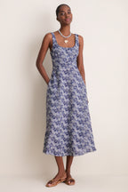 Midnight Sleeveless Maxi Dress