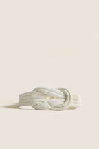White Rope Belt