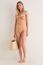 Coconut Sand Dot Bermuda Bottom