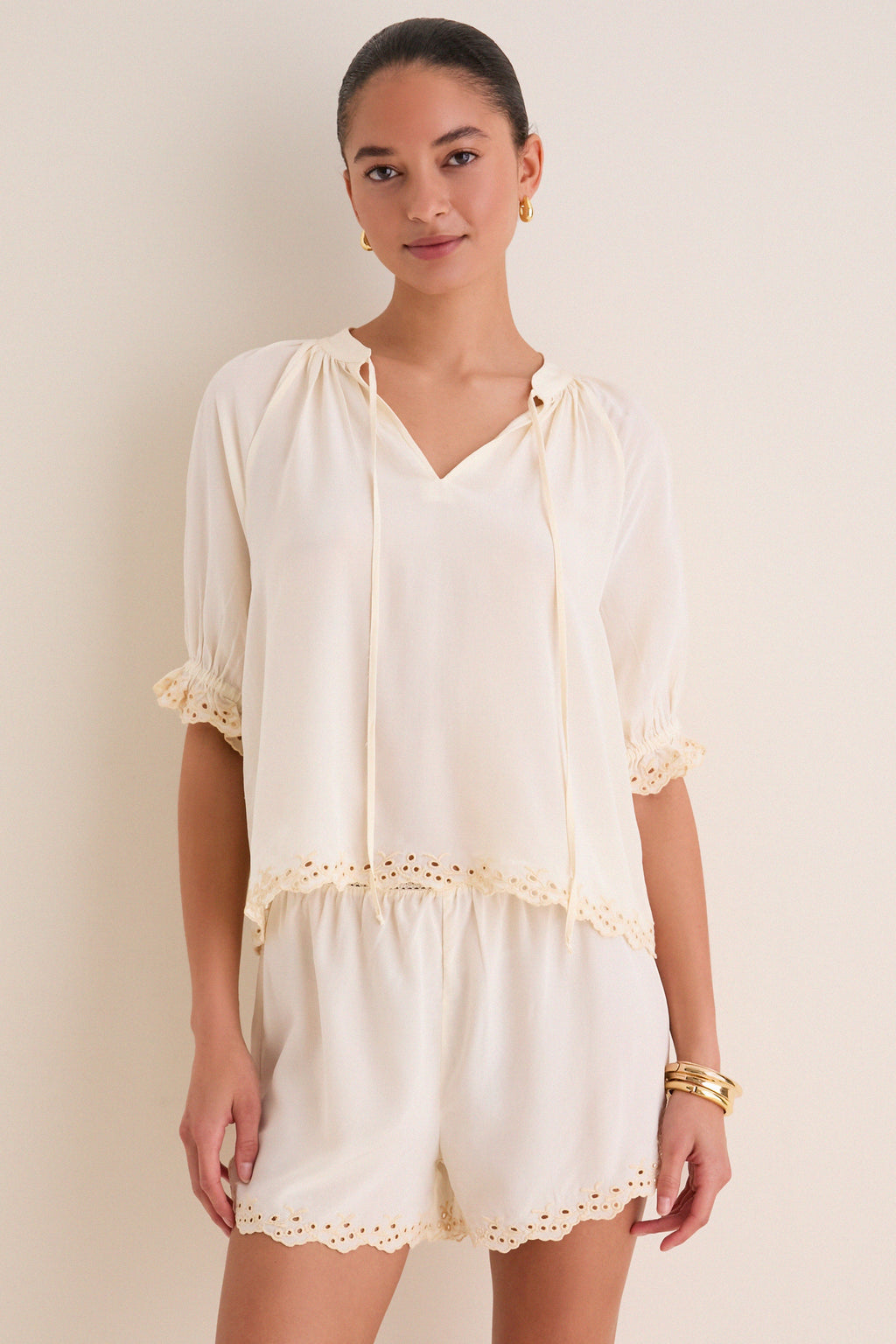Cream Esti Top